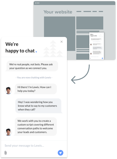 Live Chat Screen